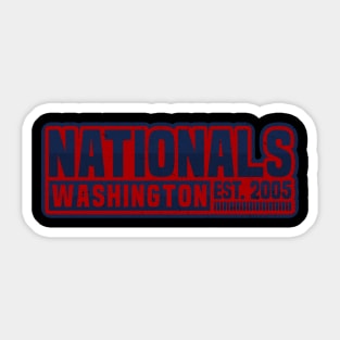 Washington Nationals 02 Sticker